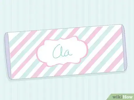 Image titled Make Candy Bar Wrappers for a Baby Shower Step 18