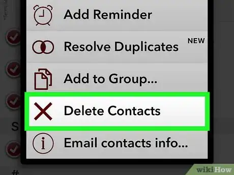 Image titled Delete Multiple Contacts on iPhone Step 7