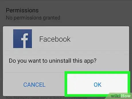 Image titled Uninstall Facebook on Android Step 5