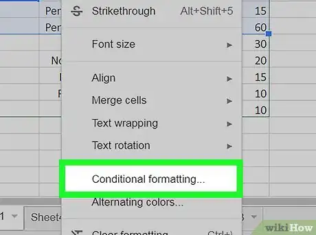Image titled Highlight Duplicates on Google Sheets on PC or Mac Step 5
