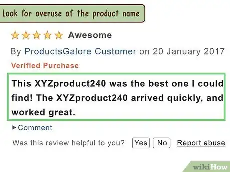 Image titled Spot Fake Product Reviews Online Step 2