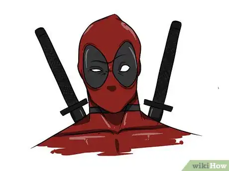 Image titled Draw Deadpool Step 17