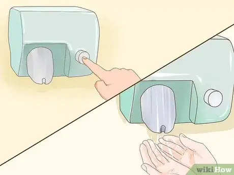 Image titled Dry Your Hands in a Public Bathroom Step 5