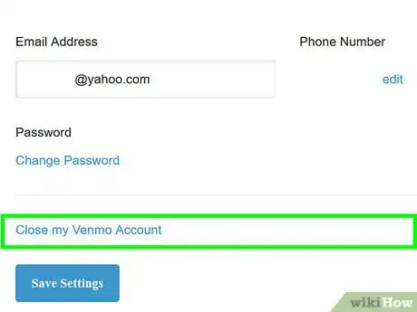 Image titled Delete a Venmo Account on a PC or Mac Step 3