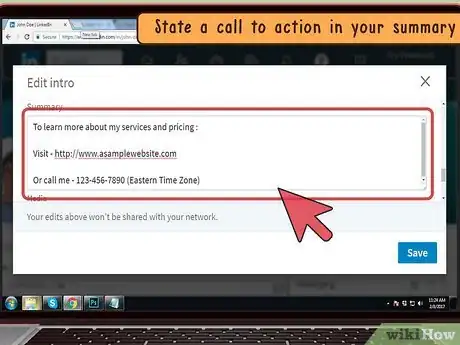 Image titled Write a LinkedIn Profile Step 6