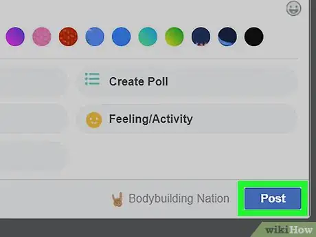 Image titled Post to a Facebook Group on PC or Mac Step 10