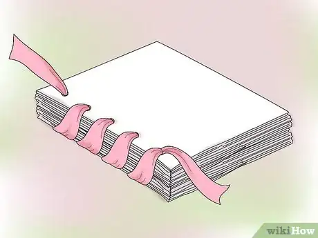 Image titled Make a Ribbon Journal Step 5