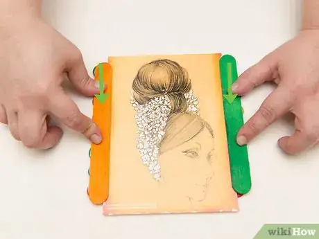 Image titled Make Photo Frames from Ice Cream Sticks Step 14