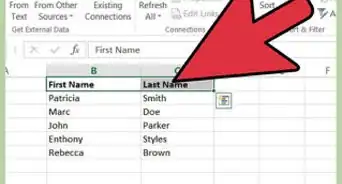Separate First Names and Last Names Into Separate Fields in a Microsoft Excel List