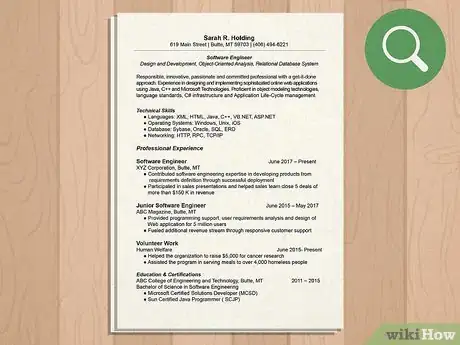 Image titled Avoid Common Resume Mistakes Step 6