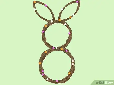 Image titled Make an Easter Bunny Wreath Step 5