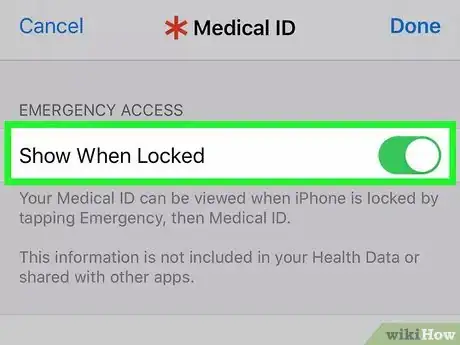 Image titled Set Up Your Medical ID in Apple Health Step 8