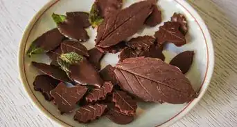 Make Chocolate Leaves