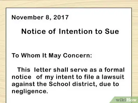 Image titled Sue a School District Step 8
