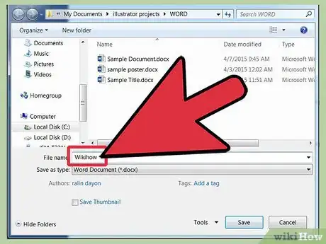 Image titled Make a Word Template Step 4