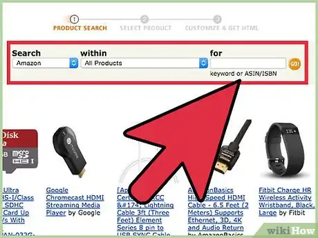 Image titled Put Amazon Ads On Your Blog Step 9
