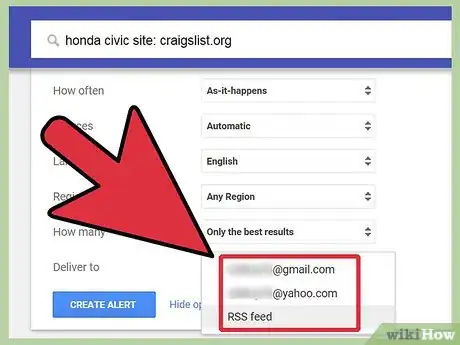Image titled Set up a Google Alert for Craigslist Step 7