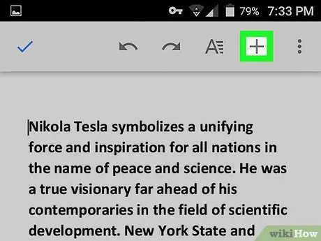 Image titled Add Page Numbers in Google Docs on Android Step 4