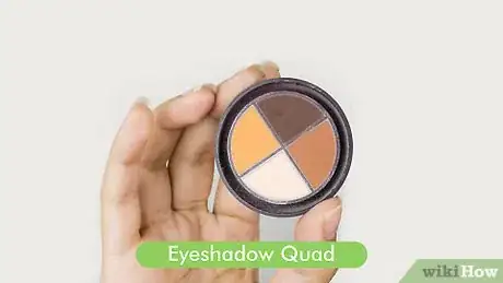 Image titled Use an Eyeshadow Quad Step 1