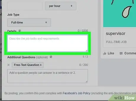 Image titled Post Job Ads on Facebook Step 8