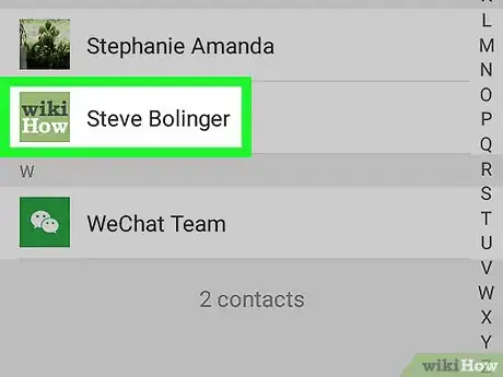 Image titled Block Someone on WeChat on Android Step 3