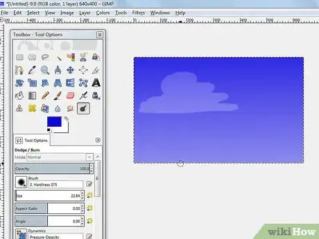 Image titled Create Clouds Using Gimp Step 3