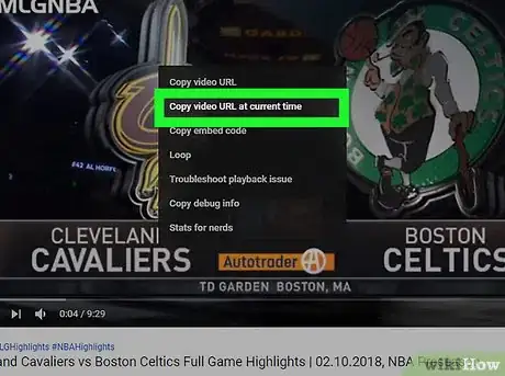 Image titled Link to a Certain Time in a YouTube Video Step 6