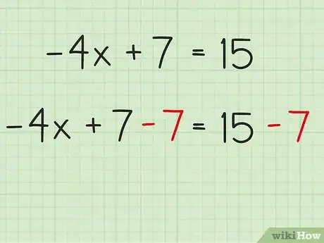 Image titled Solve Two Step Algebraic Equations Step 2