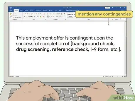 Image titled Write an Offer Letter Step 9