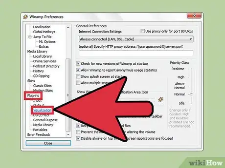 Image titled Change Visualizations in Winamp Step 5
