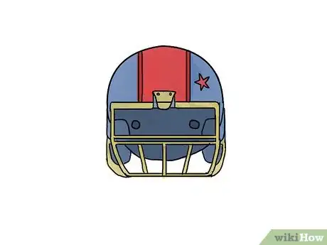 Image titled Draw a Football Helmet Step 9