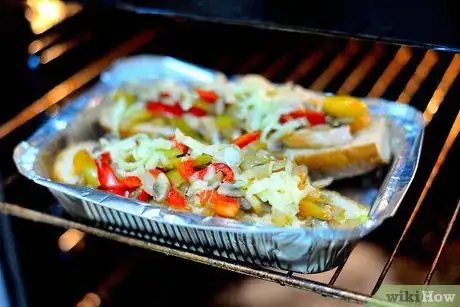 Image titled Make a Vegetarian Philly Cheesesteak Step 17