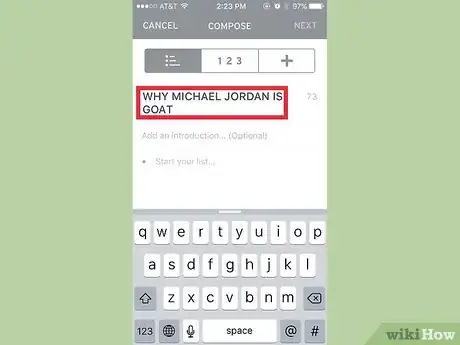 Image titled Use The List App Step 19