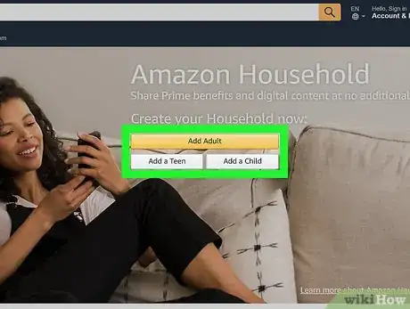 Image titled Share a Prime Membership Step 2