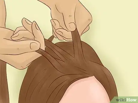 Image titled Do a Braided Flower Crown Hairstyle Step 2