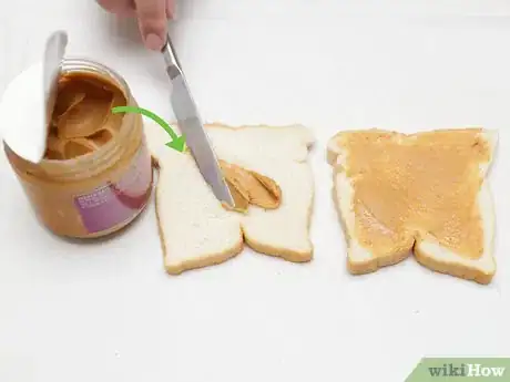 Image titled Make a Peanut Butter and Banana Sandwich Step 1