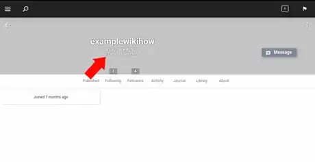 Image titled Message Someone on Quotev Step 8.png