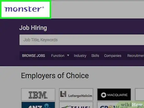 Image titled Post Your Resume on Monster Step 1