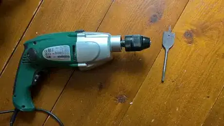 Image titled Drill and drill bit