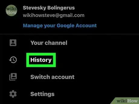 Image titled See Your YouTube Music History on iPhone or iPad Step 3