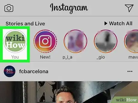Image titled Delete Your Story on Instagram on iPhone or iPad Step 2