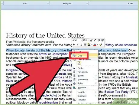 Image titled Copy and Paste in Microsoft Word Step 5