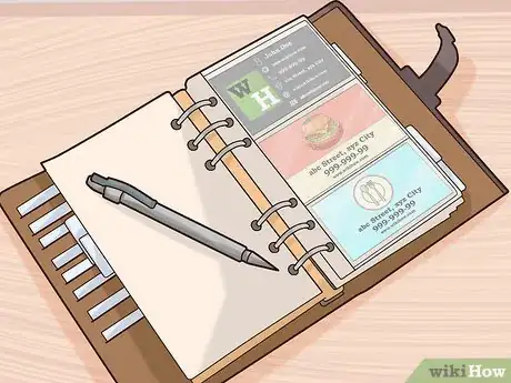 Image titled Manage Large Numbers of Business Cards Effectively Step 6