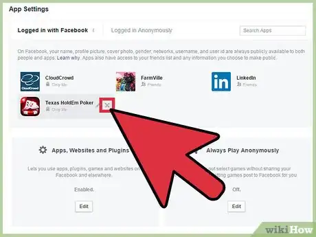 Image titled Remove Zynga Poker from Facebook Step 6