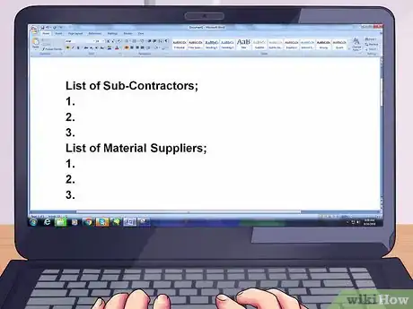 Image titled Write a Home Improvement Contract Step 18