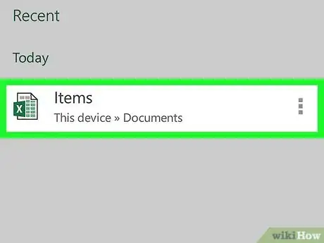 Image titled Create a Stacked Bar Chart in Excel on Android Step 2