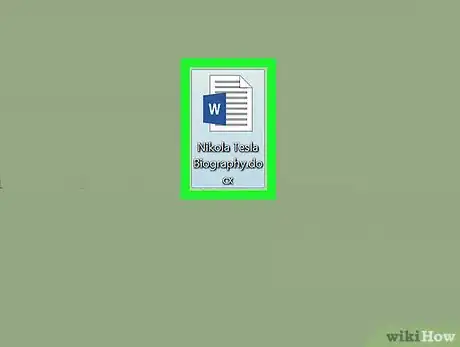Image titled Make Outline Text in Word Step 1