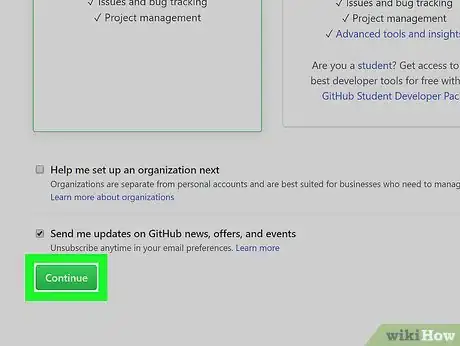 Image titled Create an Account on GitHub Step 7