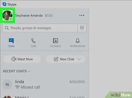 Image titled Set Your Status to Away in Skype Step 6