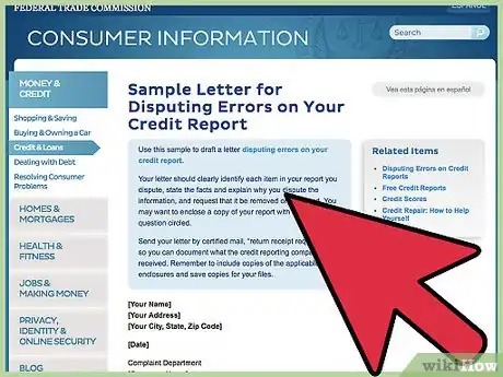Image titled Dispute an Equifax Credit Report Online Step 9